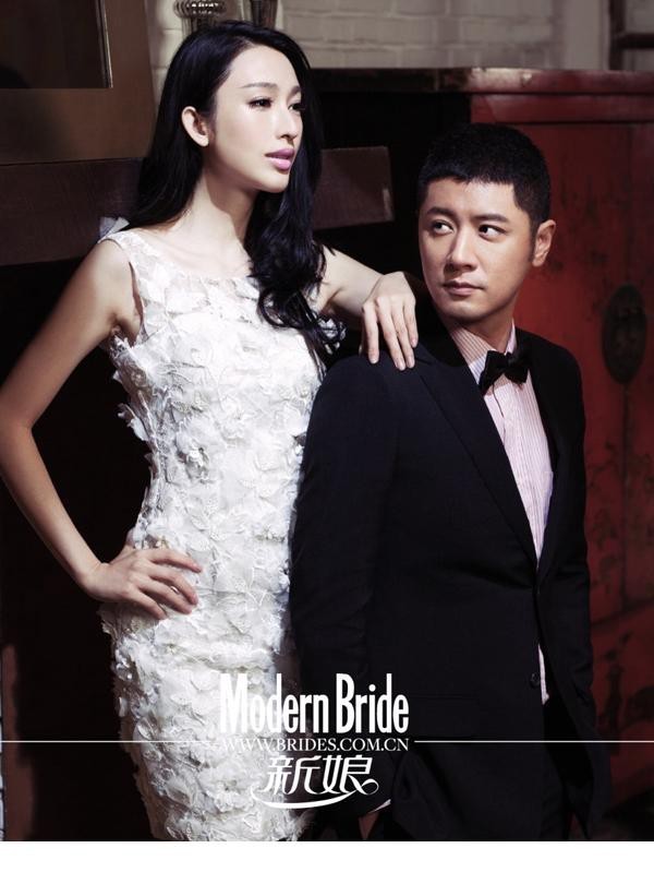 任重张俪婚纱写真演绎浪漫童话 光影交织定格甜蜜时刻