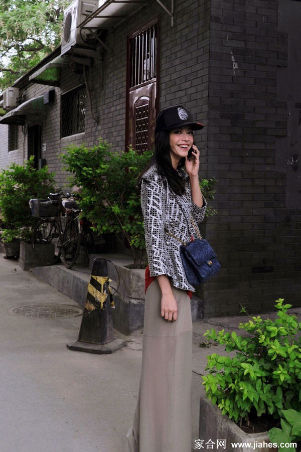 姚晨演绎街头风尚 率性珠宝诠释当代女性魅力